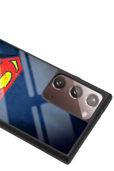 Samsung Note 20 Ultra Superman Tasarımlı Glossy Telefon Kılıfı
