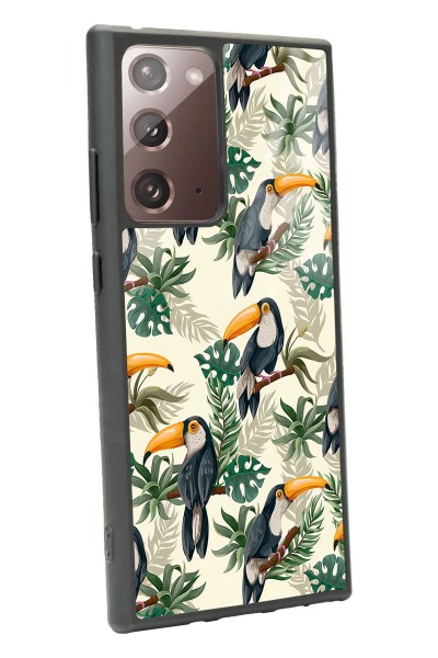 Samsung Note 20 Ultra Tukan Kuşu Tasarımlı Glossy Telefon Kılıfı