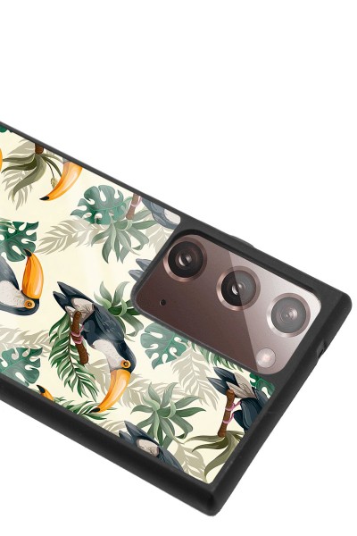 Samsung Note 20 Ultra Tukan Kuşu Tasarımlı Glossy Telefon Kılıfı
