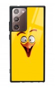Samsung Note 20 Ultra Yellow Angry Birds Tasarımlı Glossy Telefon Kılıfı