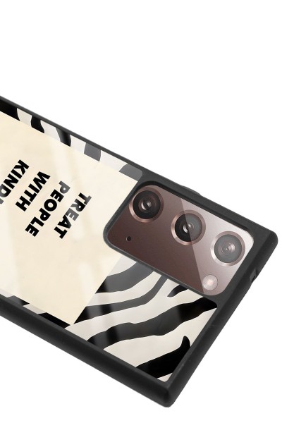Samsung Note 20 Ultra Zebra Motto Tasarımlı Glossy Telefon Kılıfı