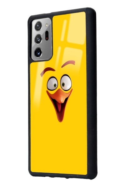 Samsung Note 20 Yellow Angry Birds Tasarımlı Glossy Telefon Kılıfı