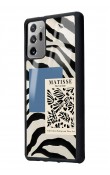 Samsung Note 20 Zebra Matısse Tasarımlı Glossy Telefon Kılıfı