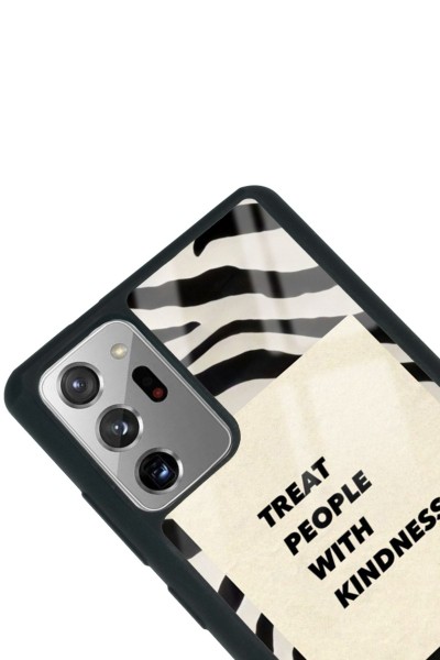 Samsung Note 20 Zebra Motto Tasarımlı Glossy Telefon Kılıfı