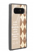 Samsung Note 8 Andy Ekose Tasarımlı Glossy Telefon Kılıfı