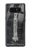 Samsung Note 8 Apollo Plan Tasarımlı Glossy Telefon Kılıfı