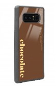 Samsung Note 8 Choclate Tasarımlı Glossy Telefon Kılıfı