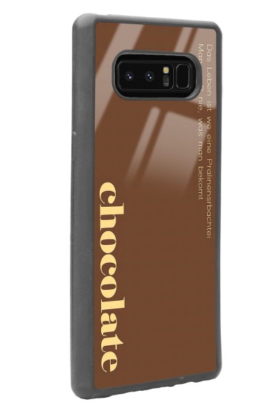 Samsung Note 8 Choclate Tasarımlı Glossy Telefon Kılıfı