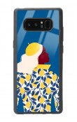 Samsung Note 8 Lemon Woman Tasarımlı Glossy Telefon Kılıfı