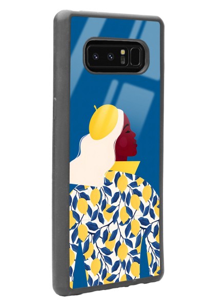 Samsung Note 8 Lemon Woman Tasarımlı Glossy Telefon Kılıfı