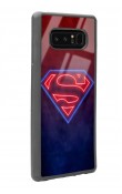 Samsung Note 8 Neon Superman Tasarımlı Glossy Telefon Kılıfı