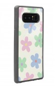 Samsung Note 8 Nude Çiçek Tasarımlı Glossy Telefon Kılıfı