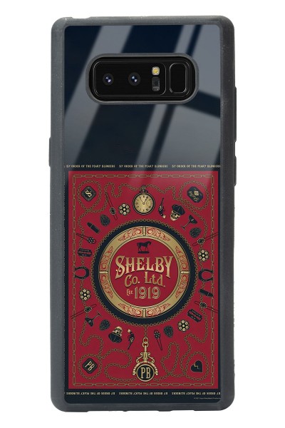 Samsung Note 8 Peaky Blinders Shelby Co. Tasarımlı Glossy Telefon Kılıfı