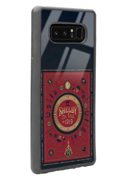 Samsung Note 8 Peaky Blinders Shelby Co. Tasarımlı Glossy Telefon Kılıfı
