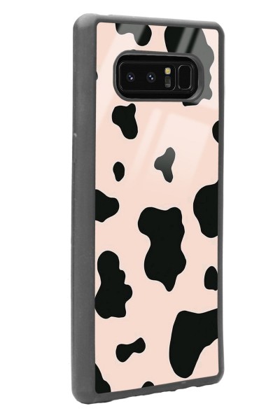 Samsung Note 8 Pink Milky Tasarımlı Glossy Telefon Kılıfı