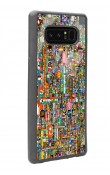 Samsung Note 8 R/place Hatıra Tasarımlı Glossy Telefon Kılıfı
