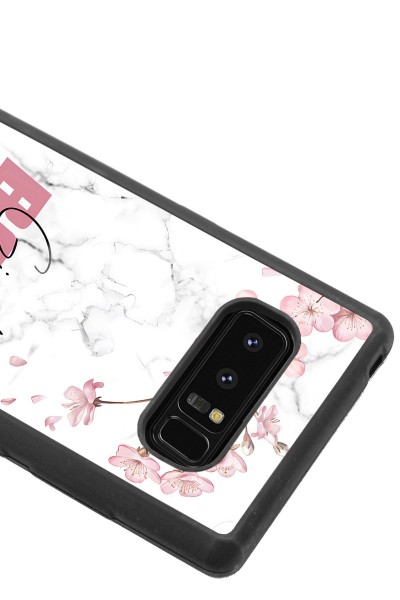 Samsung Note 8 Sakura Girl Boss Tasarımlı Glossy Telefon Kılıfı