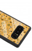 Samsung Note 8 Sarı Bindanlı Tasarımlı Glossy Telefon Kılıfı