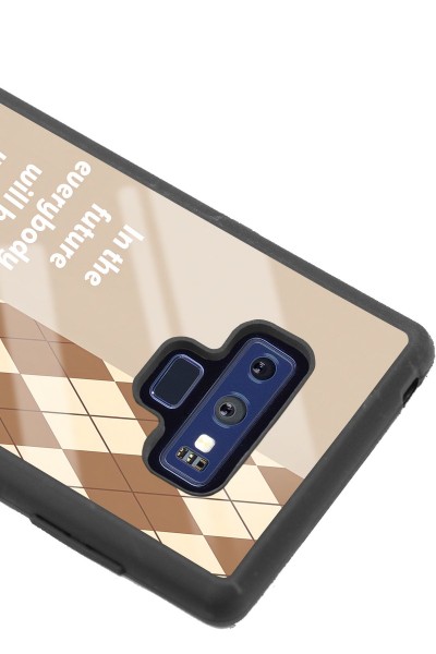 Samsung Note 9 Andy Ekose Tasarımlı Glossy Telefon Kılıfı