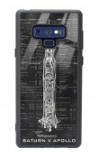 Samsung Note 9 Apollo Plan Tasarımlı Glossy Telefon Kılıfı