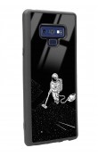 Samsung Note 9 Astronot Tatiana Tasarımlı Glossy Telefon Kılıfı