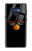 Samsung Note 9 Black Angry Birds Tasarımlı Glossy Telefon Kılıfı