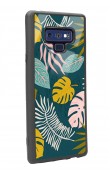 Samsung Note 9 Color Leaf Tasarımlı Glossy Telefon Kılıfı