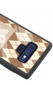 Samsung Note 9 Ekose Smile Tasarımlı Glossy Telefon Kılıfı