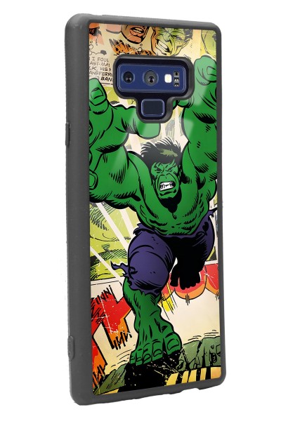 Samsung Note 9 Hulk Tasarımlı Glossy Telefon Kılıfı