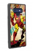 Samsung Note 9 Iron Man Demir Adam Tasarımlı Glossy Telefon Kılıfı
