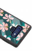 Samsung Note 9 Leaf Flovers Tasarımlı Glossy Telefon Kılıfı