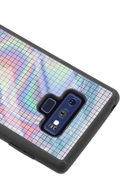 Samsung Note 9 Neon Dama Tasarımlı Glossy Telefon Kılıfı