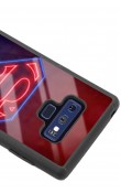 Samsung Note 9 Neon Superman Tasarımlı Glossy Telefon Kılıfı