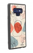 Samsung Note 9 Nude Maske Tasarımlı Glossy Telefon Kılıfı