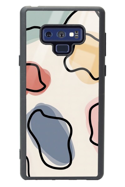 Samsung Note 9 Nude Milky Tasarımlı Glossy Telefon Kılıfı