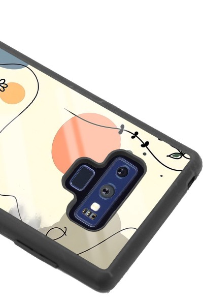 Samsung Note 9 Nude Papatya Tasarımlı Glossy Telefon Kılıfı