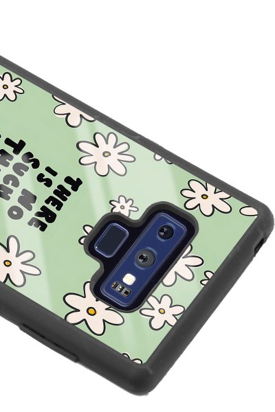 Samsung Note 9 Papatyalı Thing Tasarımlı Glossy Telefon Kılıfı
