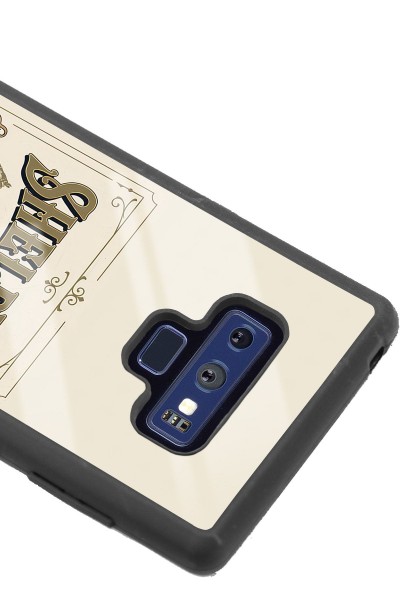 Samsung Note 9 Peaky Blinders Shelby Dry Gin Tasarımlı Glossy Telefon Kılıfı