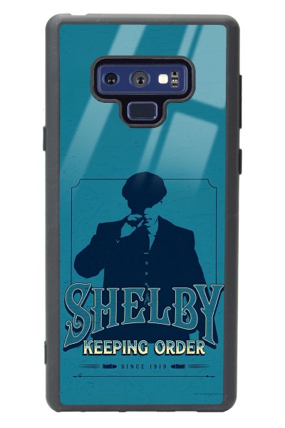 Samsung Note 9 Peaky Blinders Shelby Tasarımlı Glossy Telefon Kılıfı