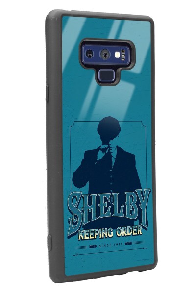 Samsung Note 9 Peaky Blinders Shelby Tasarımlı Glossy Telefon Kılıfı