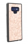 Samsung Note 9 Pink Dog Tasarımlı Glossy Telefon Kılıfı