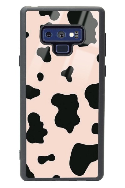 Samsung Note 9 Pink Milky Tasarımlı Glossy Telefon Kılıfı