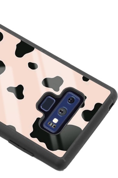 Samsung Note 9 Pink Milky Tasarımlı Glossy Telefon Kılıfı