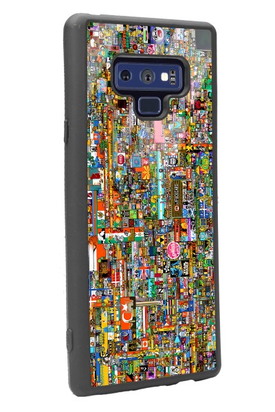 Samsung Note 9 R/place Hatıra Tasarımlı Glossy Telefon Kılıfı