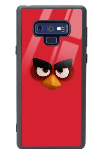 Samsung Note 9 Red Angry Birds Tasarımlı Glossy Telefon Kılıfı