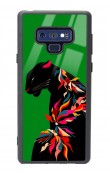 Samsung Note 9 Renkli Leopar Tasarımlı Glossy Telefon Kılıfı