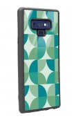 Samsung Note 9 Retro Green Duvar Kağıdı Tasarımlı Glossy Telefon Kılıfı