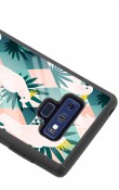 Samsung Note 9 Retro Papağan Tasarımlı Glossy Telefon Kılıfı
