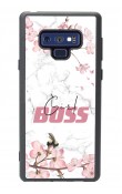 Samsung Note 9 Sakura Girl Boss Tasarımlı Glossy Telefon Kılıfı