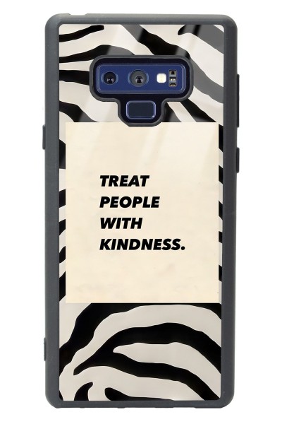 Samsung Note 9 Zebra Motto Tasarımlı Glossy Telefon Kılıfı